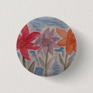 Lily Flowers Badge