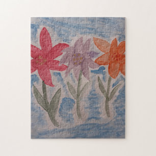 Lily Flowers Jigsaw Puzzle