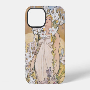 Lily (Four Flowers), Alphonse Mucha iPhone 12 Case