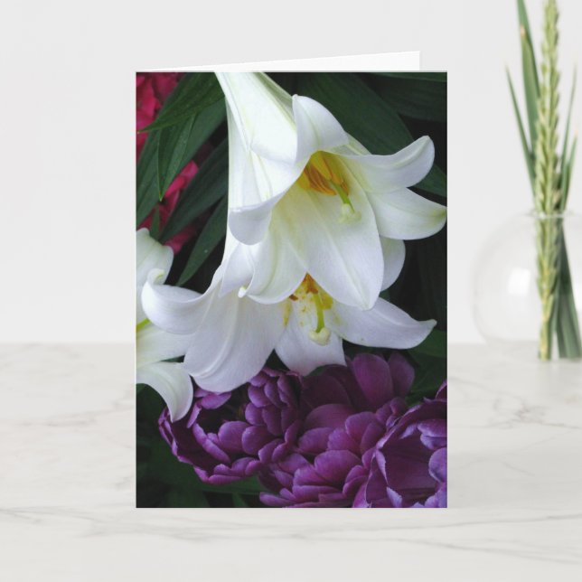 Lily Greeting Card (Front)