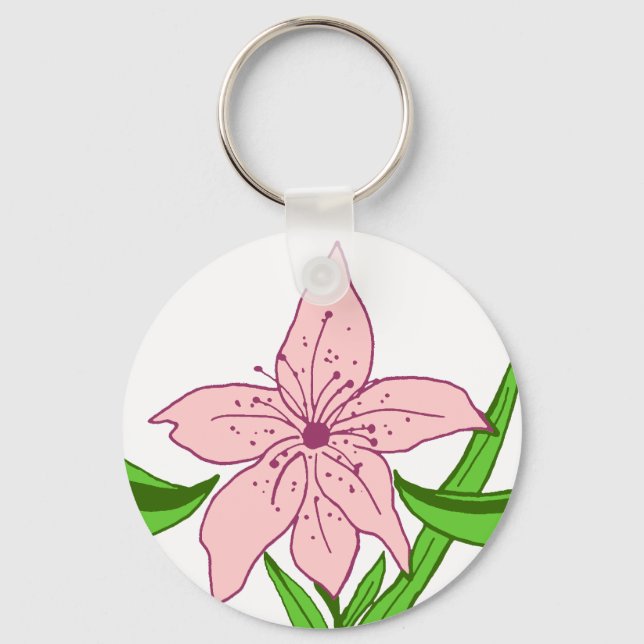 Lily key chain (Front)