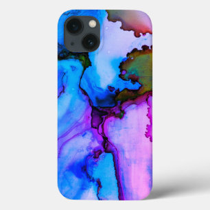 Lily Lake Abstract Watercolor Case-Mate iPhone Cas 13 Case