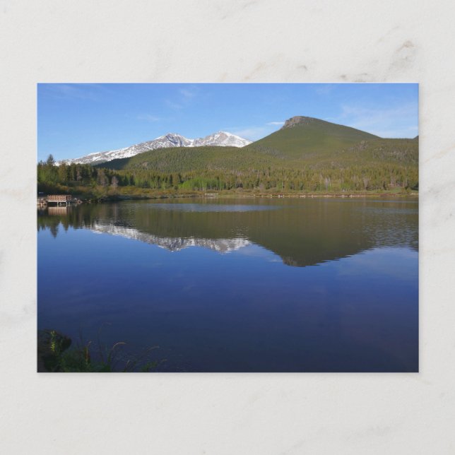 Lily Lake at Rocky Mountain National Park Postcard (Front)