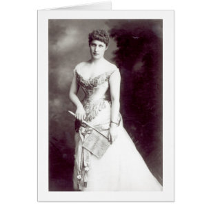 Lily Langtry (1853-1929) performing at the Haymark