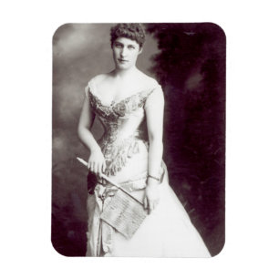 Lily Langtry (1853-1929) performing at the Haymark Magnet