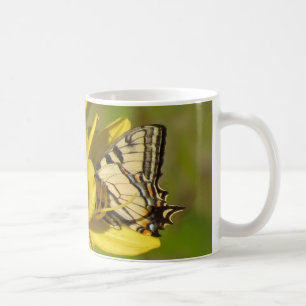 Lily Lover - Butterfly on Daylilies Coffee Mug