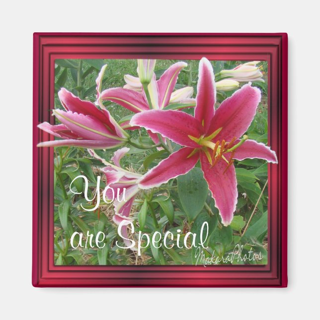 Lily Magnet-customise it Magnet (Front)