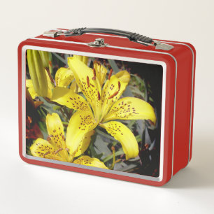 LILY METAL LUNCH BOX