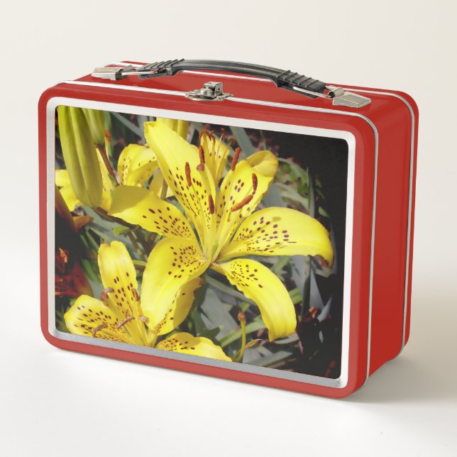 LILY  METAL LUNCH BOX (Front)