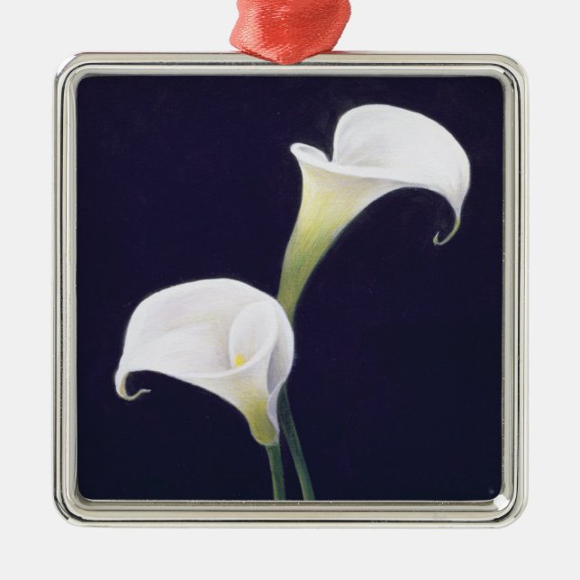 Lily Metal Ornament (Front)