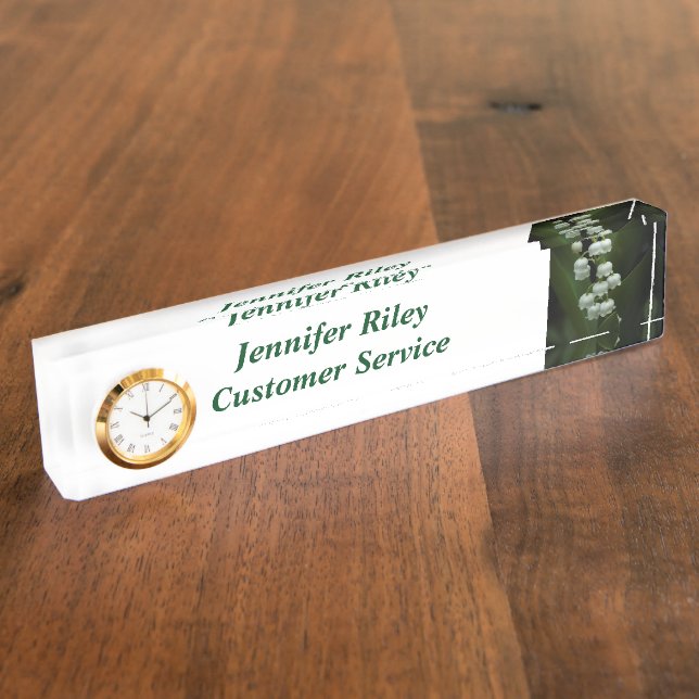 Lily of the Valley-0308 Nameplate (Side)