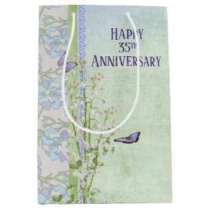 Lily of the Valley 35th Anniversary Medium Gift Bag
