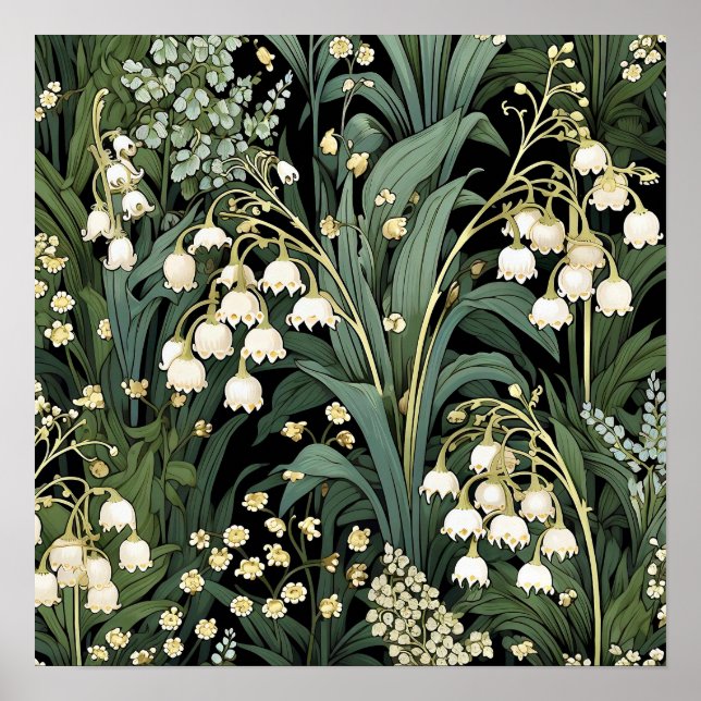 Lily of the Valley Art Print (Front)