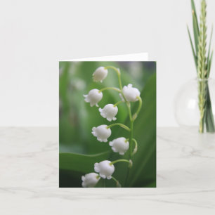 Lily of the Valley Bells Note Card