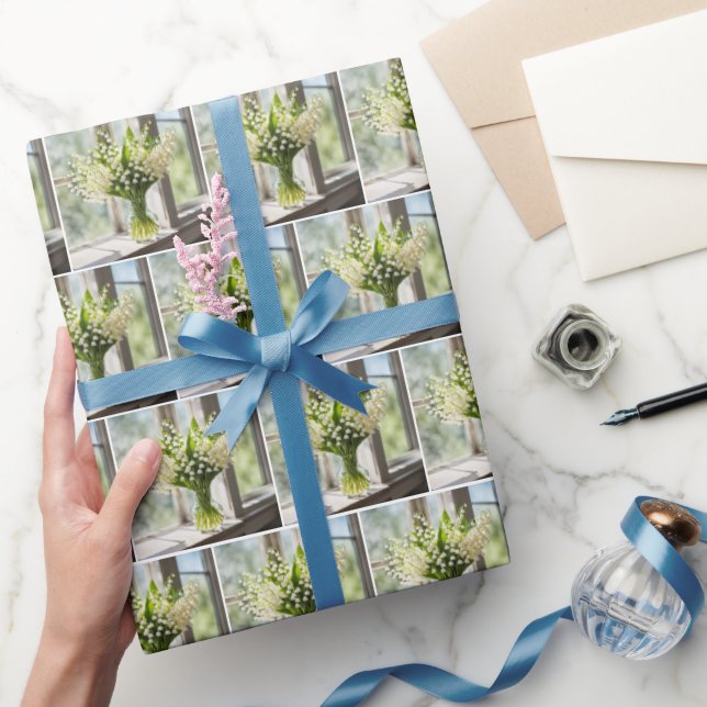 Lily Of The Valley Bouquet Wrapping Paper (Gifting)