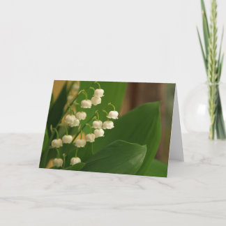 Lily of the Valley Card