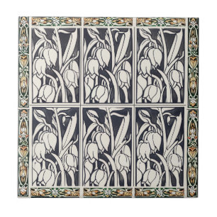 Lily of the Valley Ceramic Tile