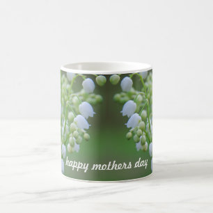 Lily of the valley coffee mug
