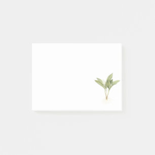 Lily-of-the-valley(Convallaria majalis) by Redouté Post-it Notes