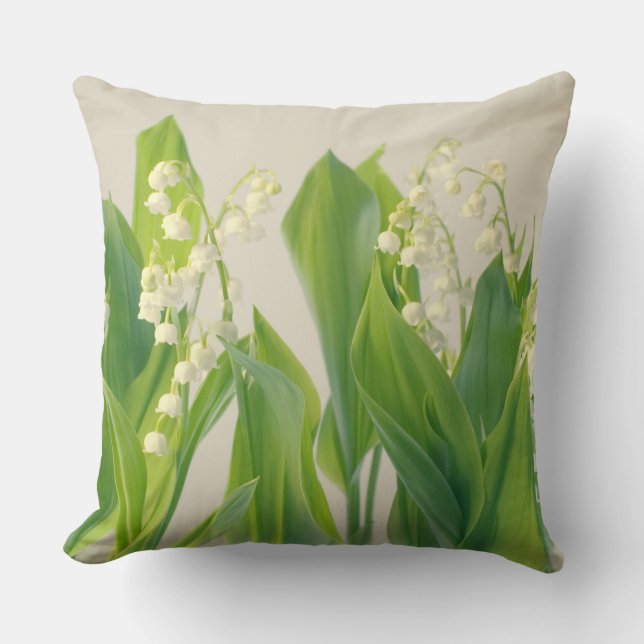 Lily of the Valley Cushion (Front)