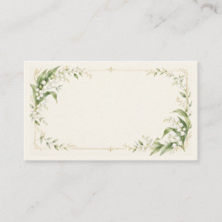Lily of the Valley Enclosure Card