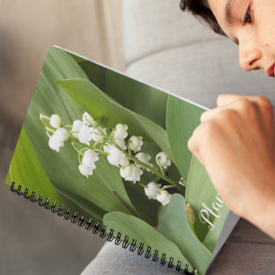Lily of the Valley Floral Calendar   Planner