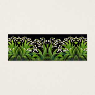 Lily of the Valley Flowers Bookmark