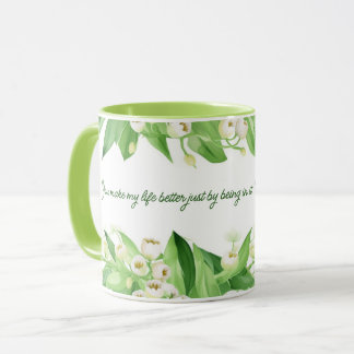 Lily of the Valley FLowers | Gift for Mum | Mug
