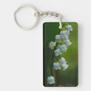 Lily-of-the-Valley Flowers Keychain
