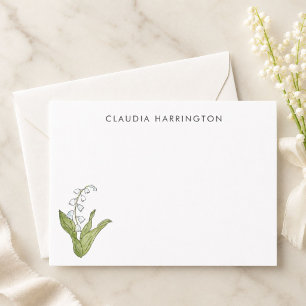 Lily of the Valley Hand-Illustrated Spring Floral Card