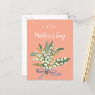 Lily of the Valley Happy Mother's Day Holiday Postcard