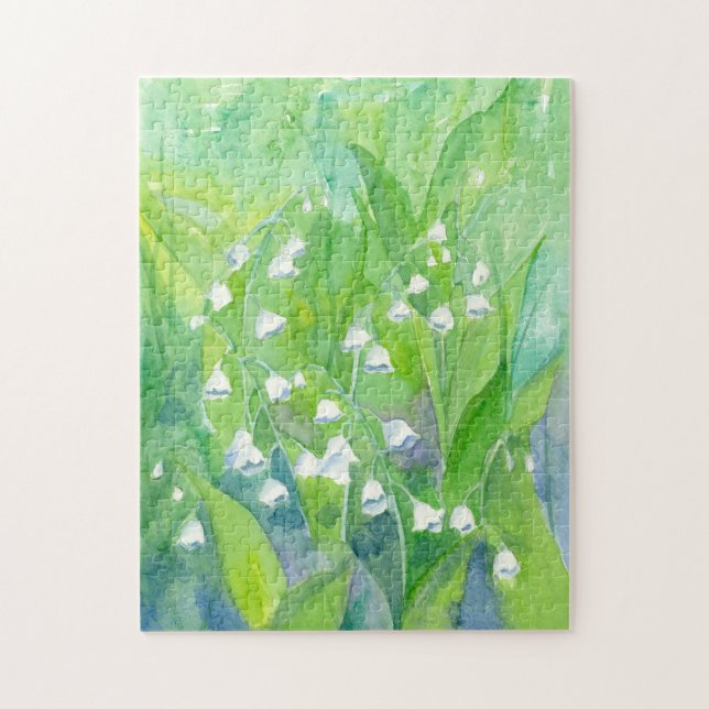 Lily of the Valley Jigsaw Puzzle (Vertical)
