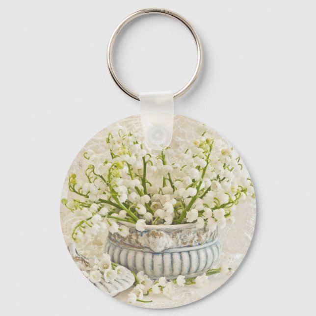 Lily Of The Valley Key Ring (Front)