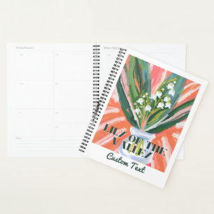 Lily of the Valley May Birth Month Flower Modern Planner