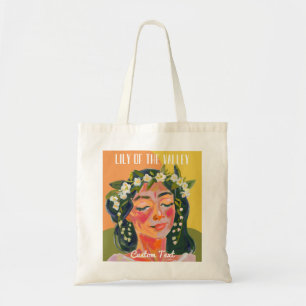 Lily of the Valley May Birth Month Flower Modern Tote Bag