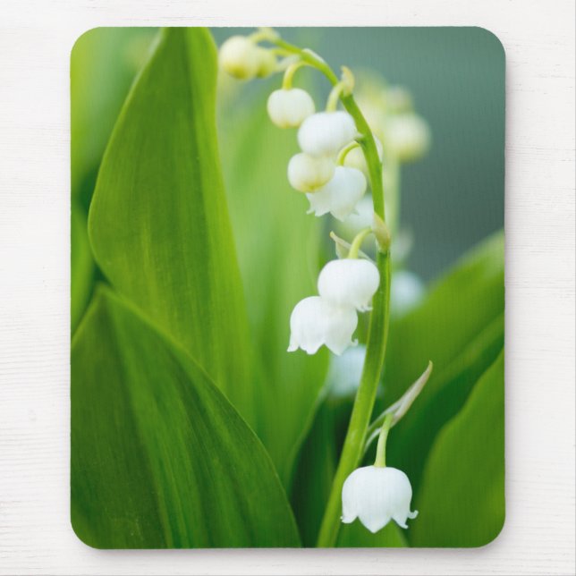 Lily of the Valley Mouse Pad (Front)