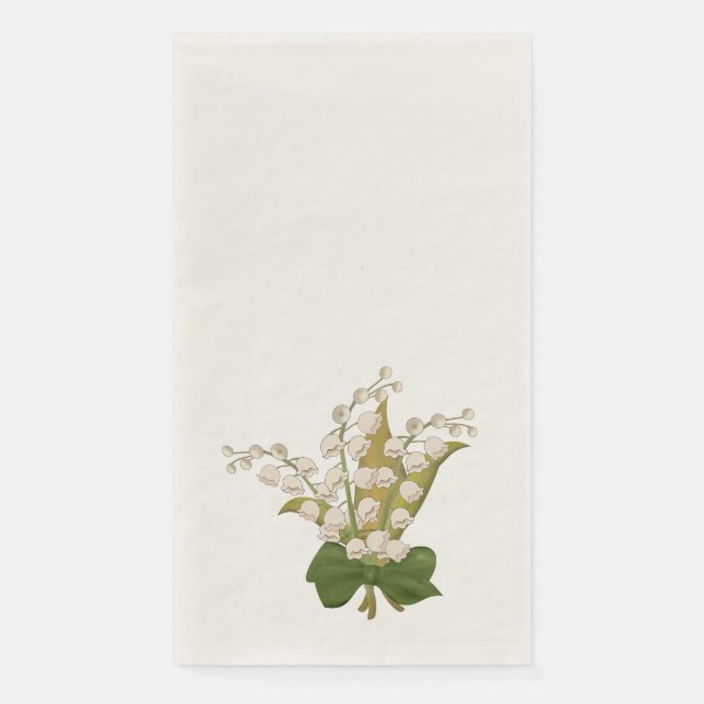 Lily of the valley napkin (Front)