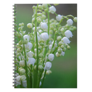 Lily of the valley notebook