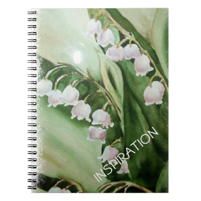LILY OF THE VALLEY NOTEBOOK (Front)
