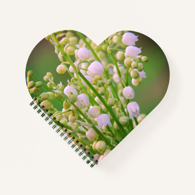 Lily of the valley,Personalise Notebook (Front)
