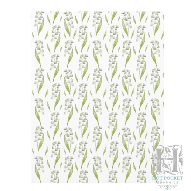 Lily of the Valley Scrapbook Paper (Creator Uploaded)