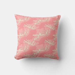 Lily-of-the-valley spring flowers pink   cushion