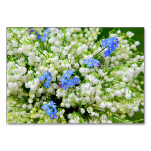 Lily of the valley table number