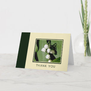 Lily of the Valley Thank You Card