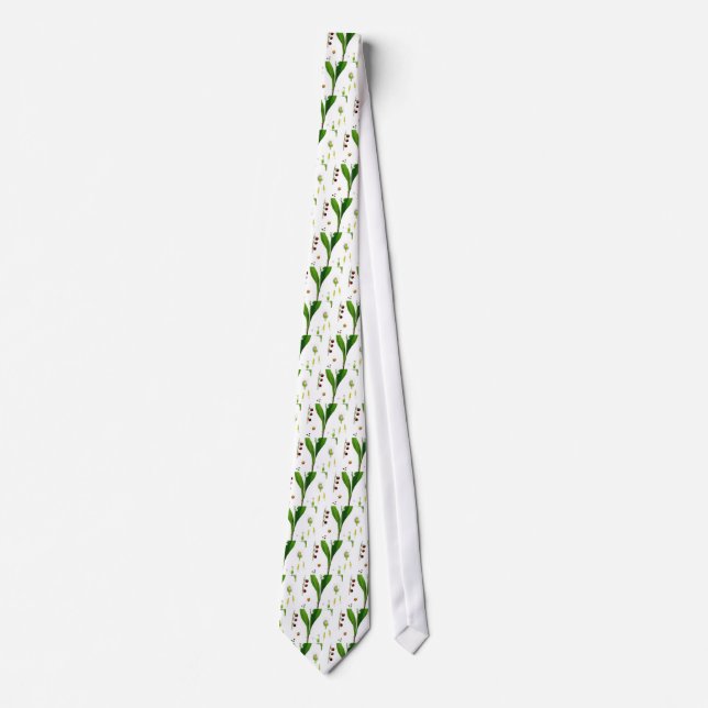 Lily of the Valley Tie (Front)