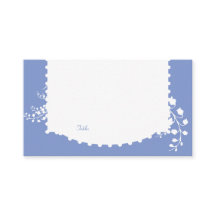 Lily of the Valley Wedding Table Placecard