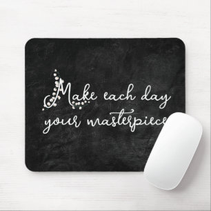 Lily of the Valley with Quote Mouse Pad