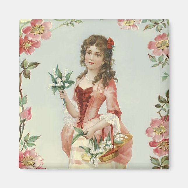 Lily of the Vally Maiden Magnet (Front)