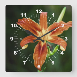Lily P6588 Square Wall Clock