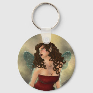 Lily Pad Fae key chain